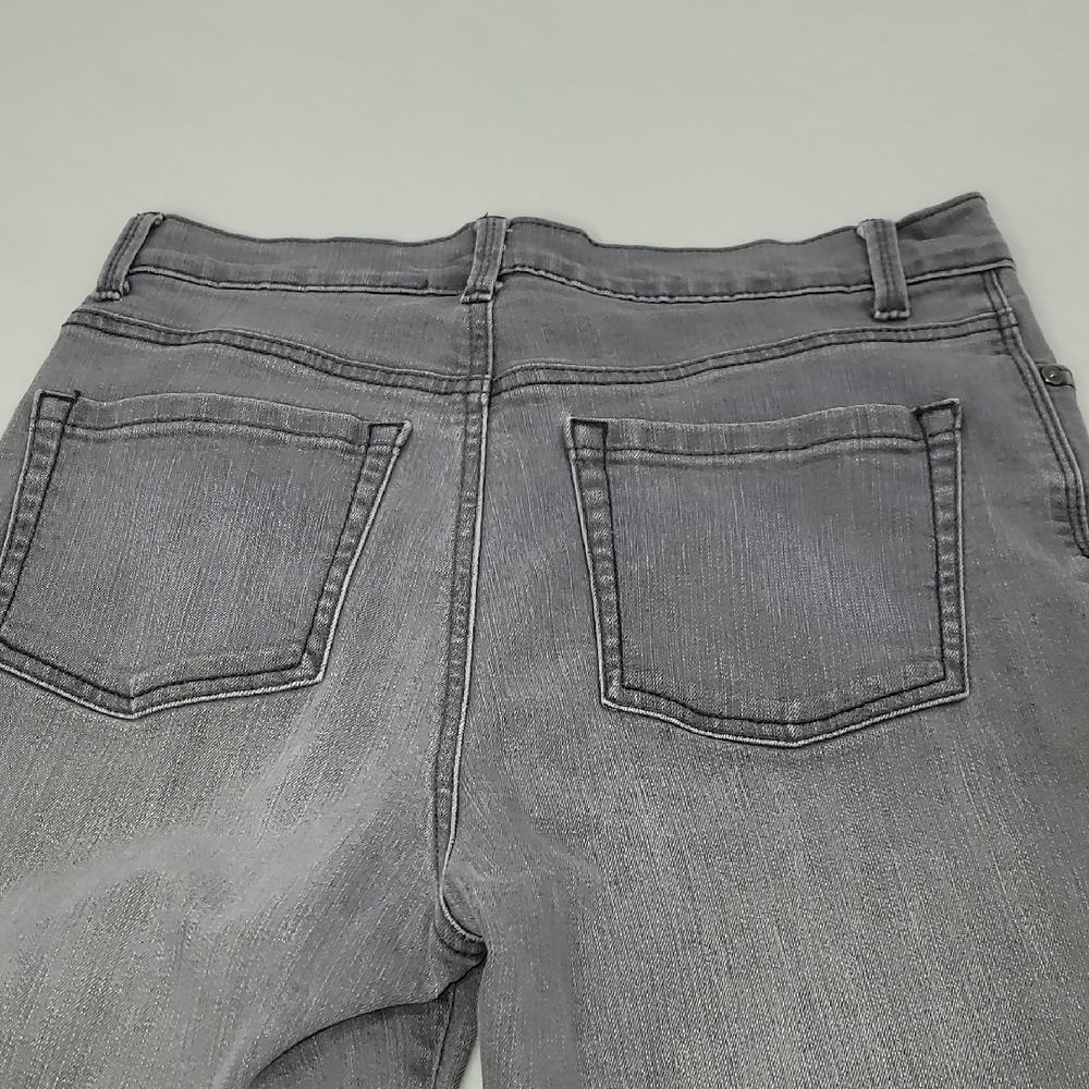 Gloria Vanderbilt Gray Skinny Jeans Modern Style - Picture 9 of 9